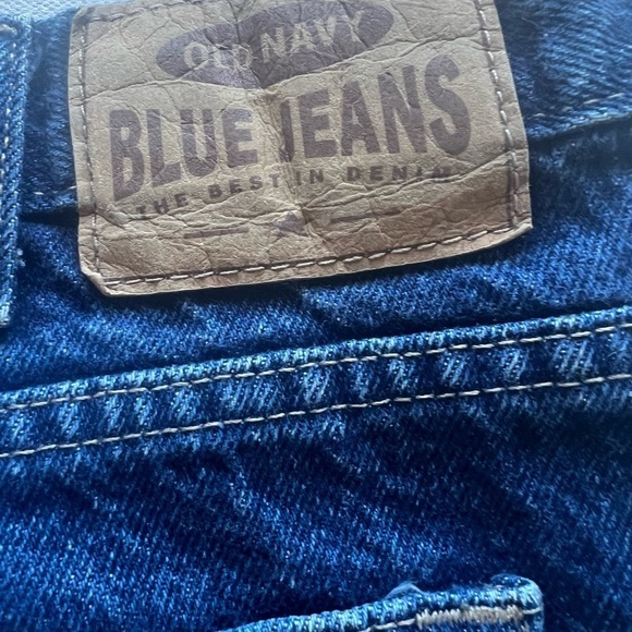EUC Old Navy Jeans Mens Size 42 X 30 Blue Straight Leg Pants Button Fly 🔥🔥 (C2) - Picture 6 of 6